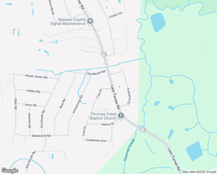map of restaurants, bars, coffee shops, grocery stores, and more near 54531 Lisa Drive in Callahan