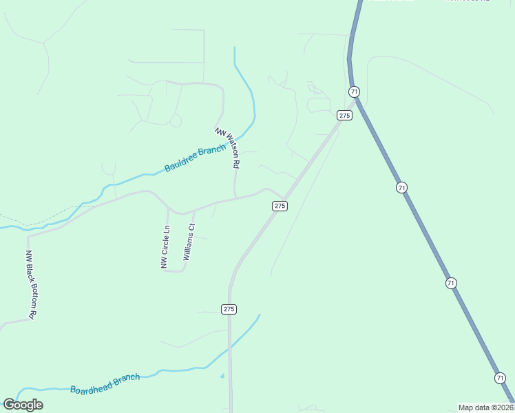 map of restaurants, bars, coffee shops, grocery stores, and more near 23451 Northwest Black Bottom Road in Altha