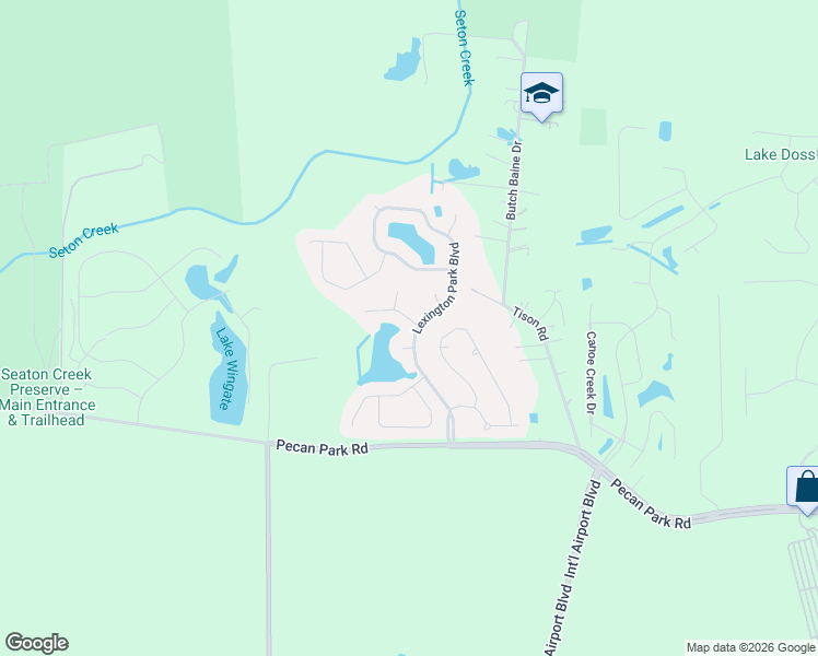 map of restaurants, bars, coffee shops, grocery stores, and more near 15634 Lexington Park Boulevard in Jacksonville