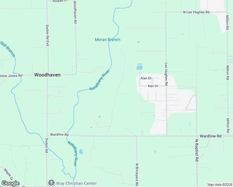 map of restaurants, bars, coffee shops, grocery stores, and more near 46169 Laurie Drive in Hammond