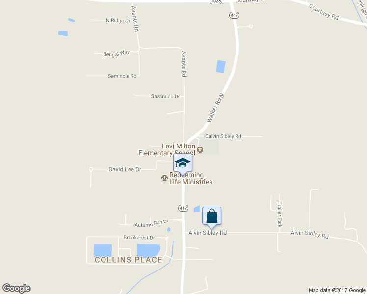 map of restaurants, bars, coffee shops, grocery stores, and more near 32300 Avants Road in Walker