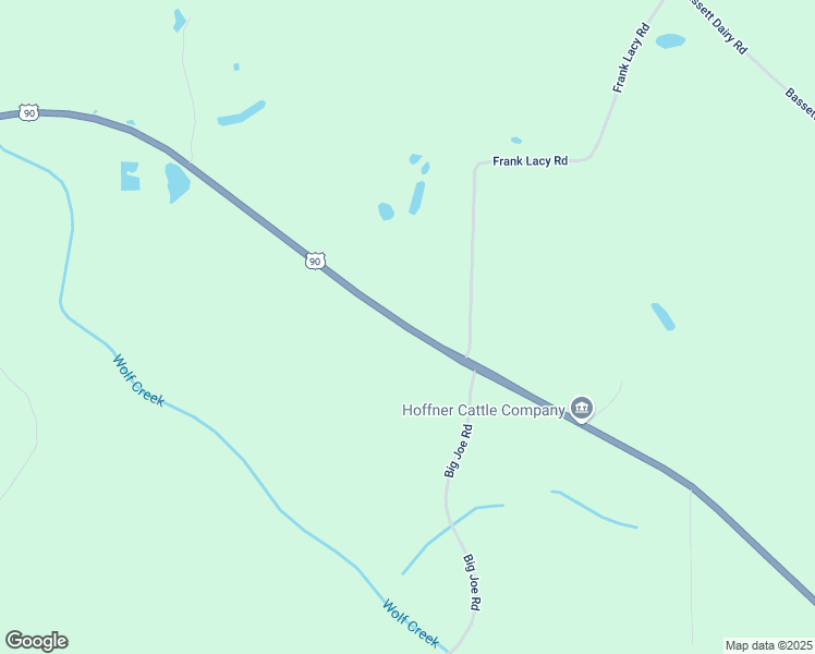map of restaurants, bars, coffee shops, grocery stores, and more near East Washington Street in Monticello
