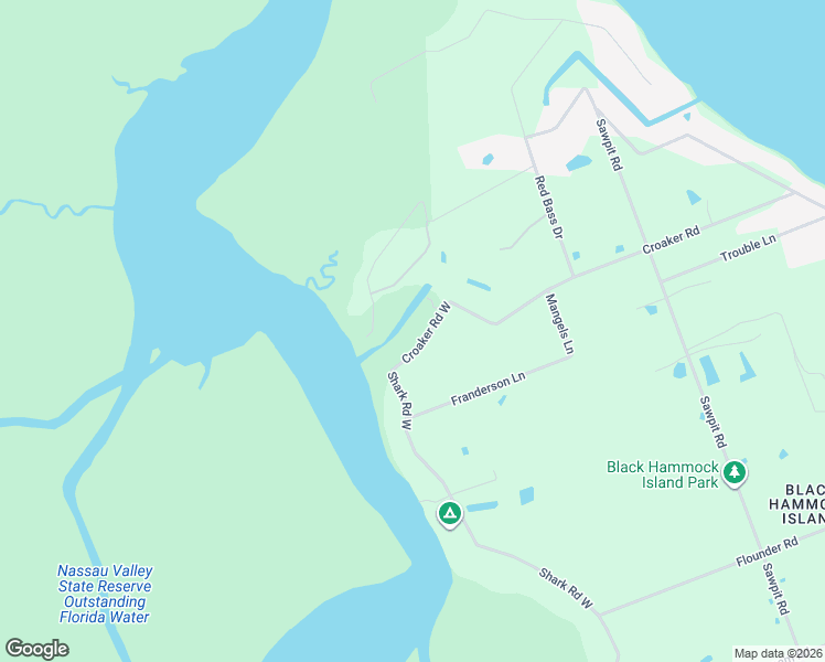 map of restaurants, bars, coffee shops, grocery stores, and more near 16110 Baker Lane South in Jacksonville