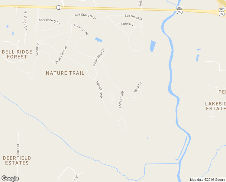 map of restaurants, bars, coffee shops, grocery stores, and more near 5573 Silverbell Court in Pensacola