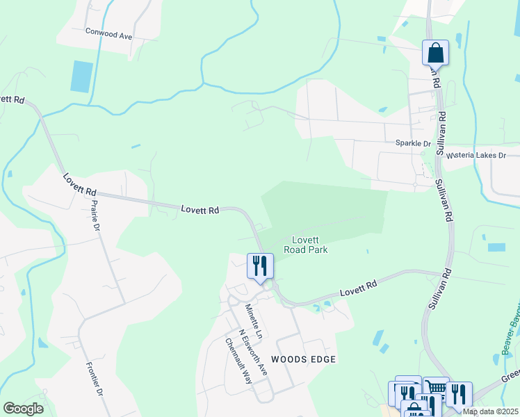 map of restaurants, bars, coffee shops, grocery stores, and more near 13235 Lovett Road in Baton Rouge