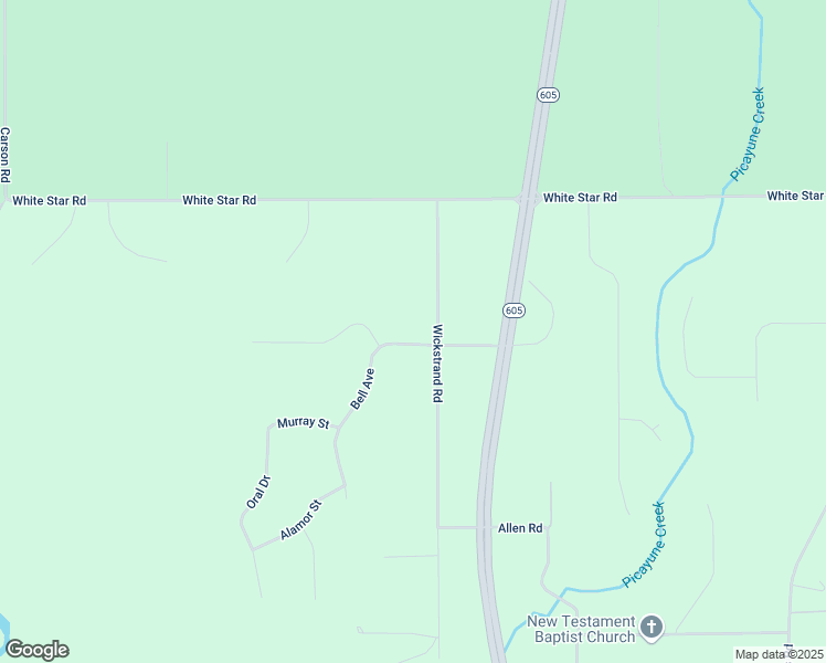 map of restaurants, bars, coffee shops, grocery stores, and more near 11889 Bell Avenue in Biloxi