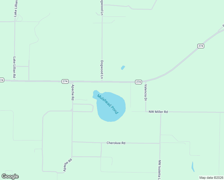 map of restaurants, bars, coffee shops, grocery stores, and more near 2905 County Road 274 in Altha