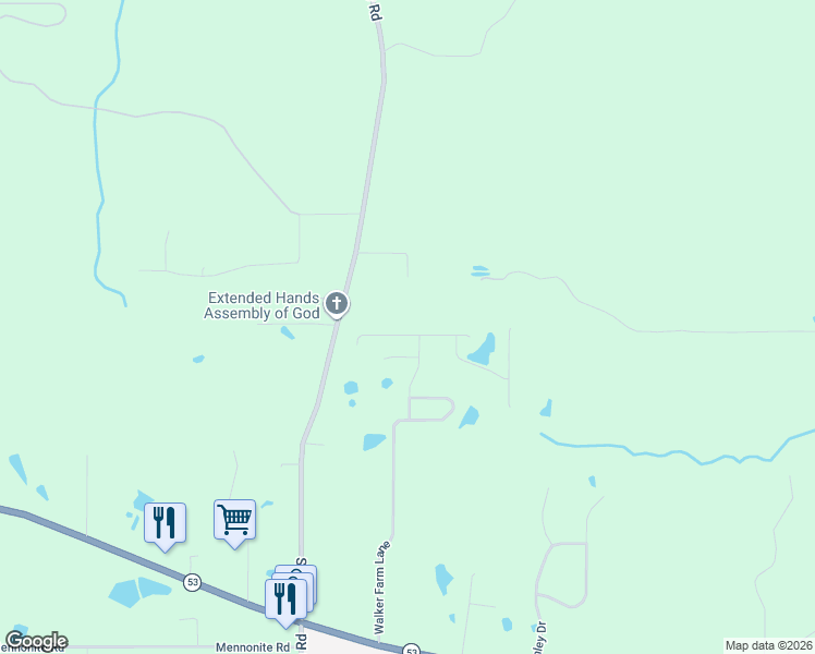 map of restaurants, bars, coffee shops, grocery stores, and more near 19515 Morris Pond Road in Gulfport