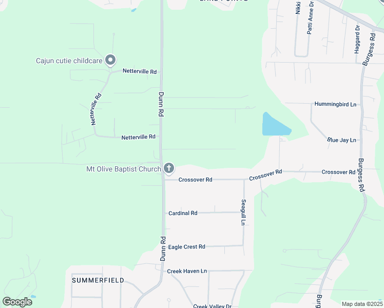 map of restaurants, bars, coffee shops, grocery stores, and more near 10492 Highland Lakes Dr. in Denham Springs
