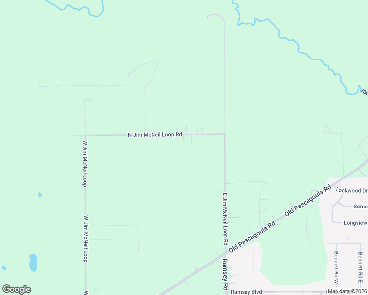 map of restaurants, bars, coffee shops, grocery stores, and more near 11500 North Jim McNeil Loop Road in Grand Bay