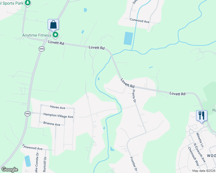 map of restaurants, bars, coffee shops, grocery stores, and more near 12633 Mustang Avenue in Baton Rouge