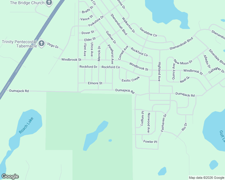 map of restaurants, bars, coffee shops, grocery stores, and more near Dumas Jack Road in Chipley