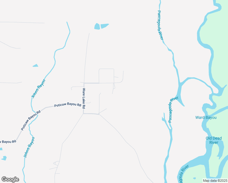 map of restaurants, bars, coffee shops, grocery stores, and more near 1204 Big Bear Road in Vancleave