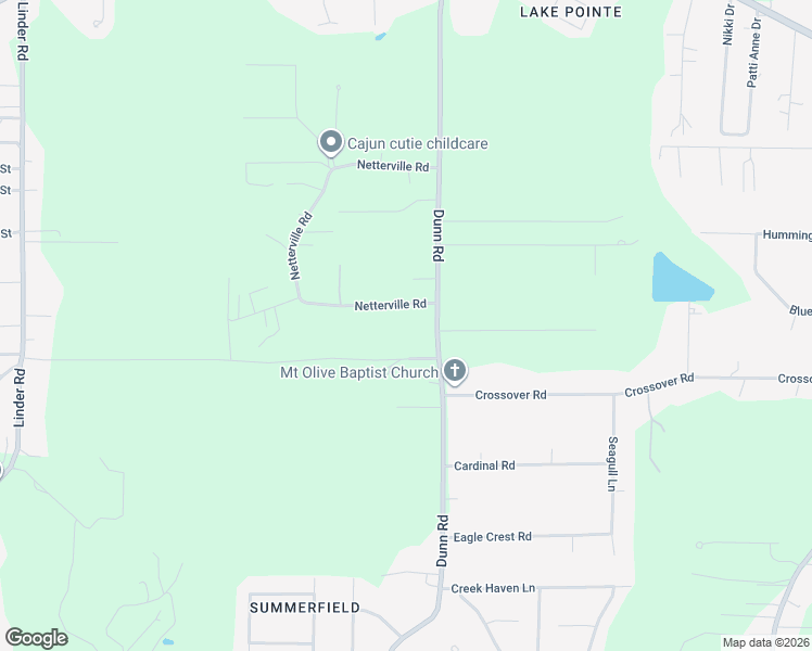 map of restaurants, bars, coffee shops, grocery stores, and more near 31881 Dunn Road in Denham Springs