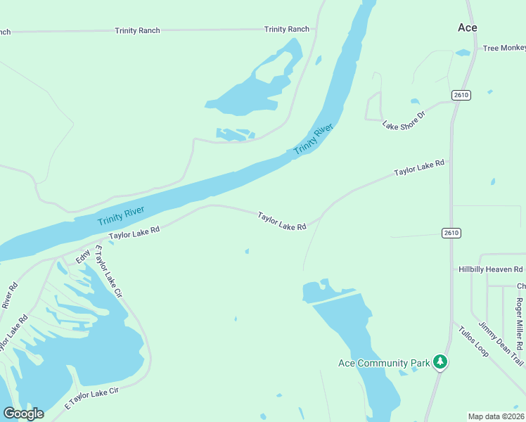 map of restaurants, bars, coffee shops, grocery stores, and more near Taylor Lake Road in Livingston