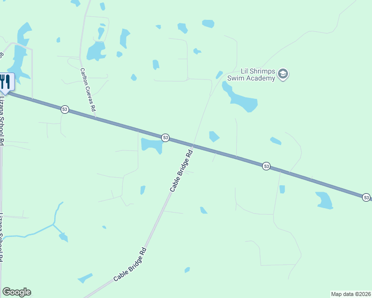 map of restaurants, bars, coffee shops, grocery stores, and more near 22437 Highway 53 in Gulfport