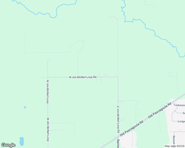 map of restaurants, bars, coffee shops, grocery stores, and more near 11500 North Jim McNeil Loop Road in Grand Bay