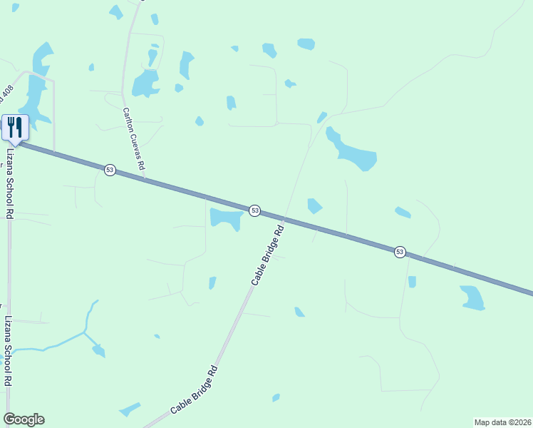 map of restaurants, bars, coffee shops, grocery stores, and more near 22536 Mississippi 53 in Gulfport