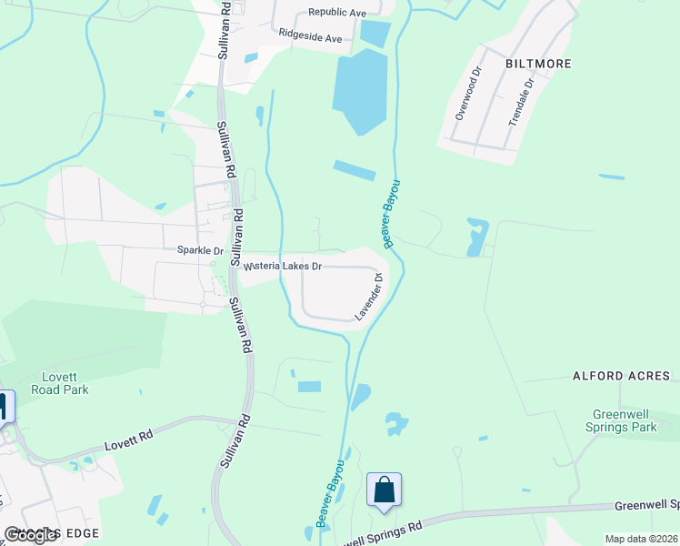 map of restaurants, bars, coffee shops, grocery stores, and more near 14685 Wisteria Lakes Drive in Baton Rouge