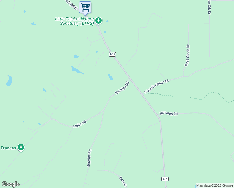 map of restaurants, bars, coffee shops, grocery stores, and more near Eldridge Road in Cleveland