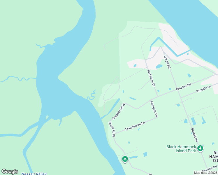map of restaurants, bars, coffee shops, grocery stores, and more near 16221 Baker Lane North in Jacksonville