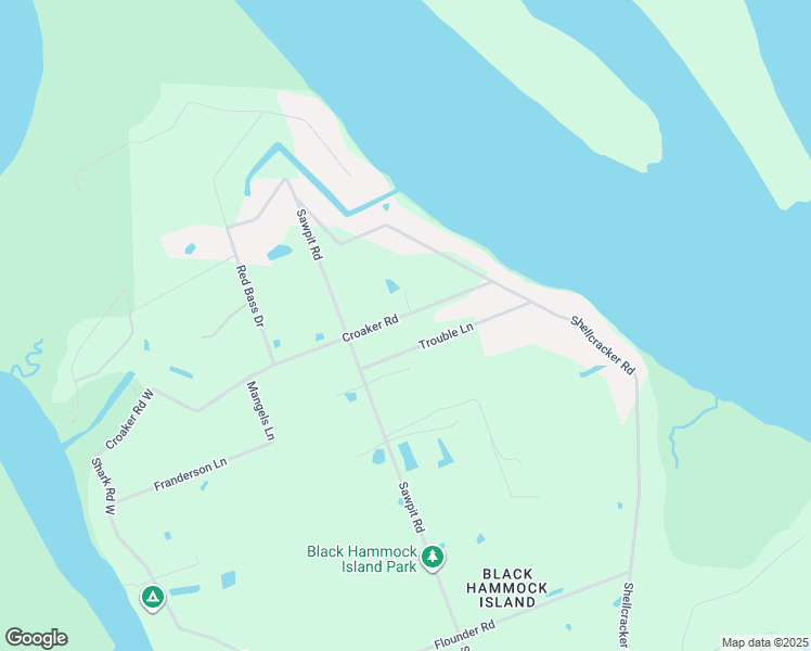 map of restaurants, bars, coffee shops, grocery stores, and more near 15990 Croaker Road in Jacksonville