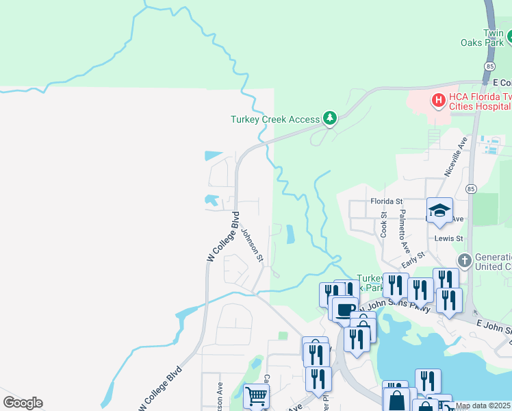 map of restaurants, bars, coffee shops, grocery stores, and more near 29 Trevor Drive in Valparaiso