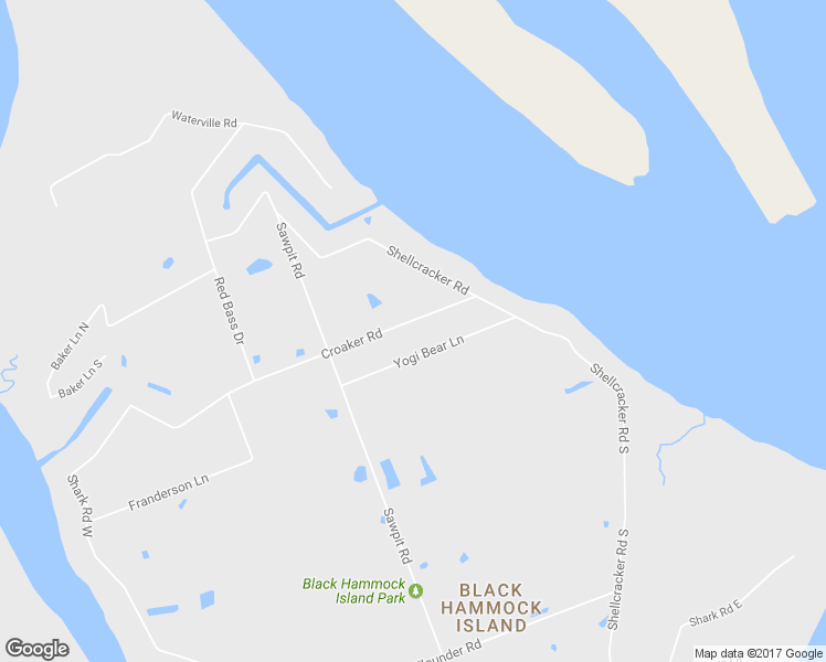 map of restaurants, bars, coffee shops, grocery stores, and more near 15980 Croaker Road in Jacksonville