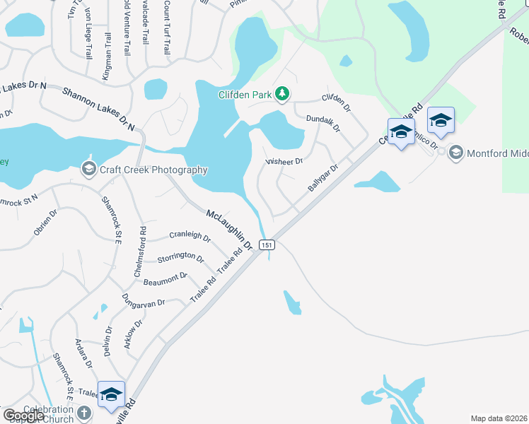 map of restaurants, bars, coffee shops, grocery stores, and more near 4608 Inisheer Drive in Tallahassee