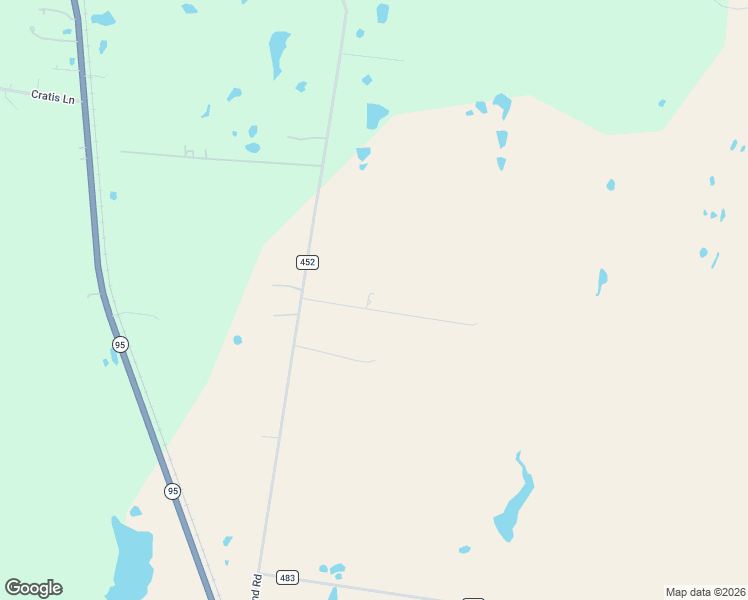 map of restaurants, bars, coffee shops, grocery stores, and more near 2439 County Road 452 in Taylor