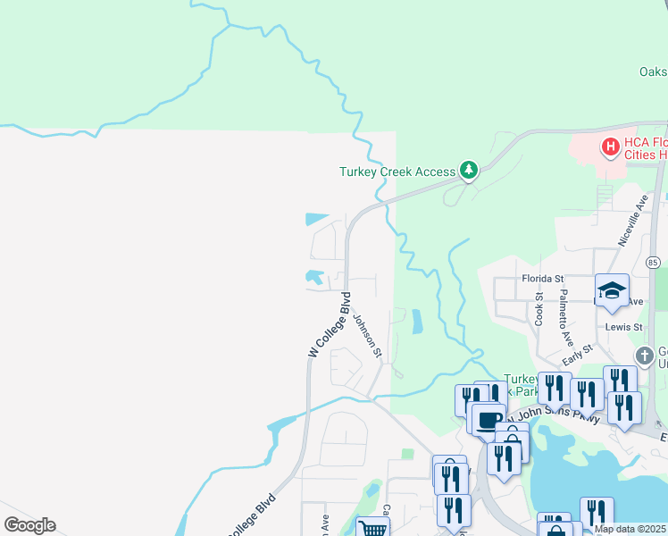 map of restaurants, bars, coffee shops, grocery stores, and more near 20 Kelly Way in Valparaiso