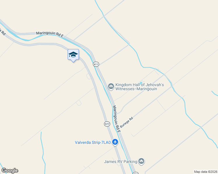 map of restaurants, bars, coffee shops, grocery stores, and more near 1470 Maringouin Road East in Livonia