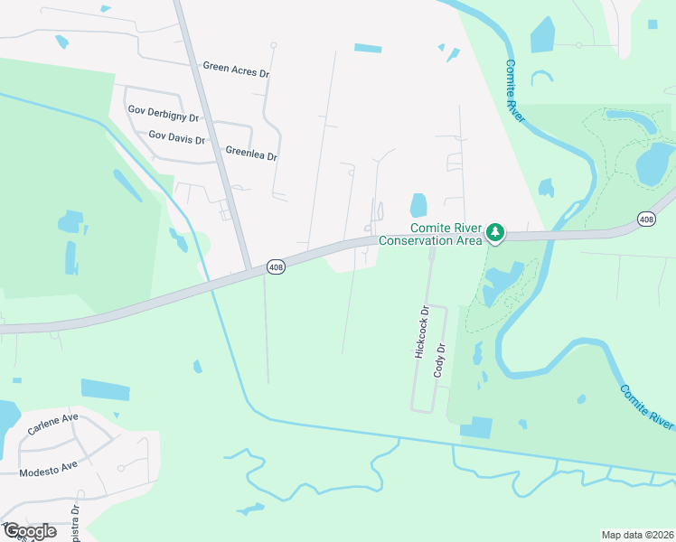 map of restaurants, bars, coffee shops, grocery stores, and more near 8260 Hooper Road in Baton Rouge