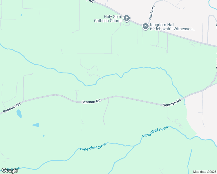 map of restaurants, bars, coffee shops, grocery stores, and more near 13125 Seaman Road in Vancleave