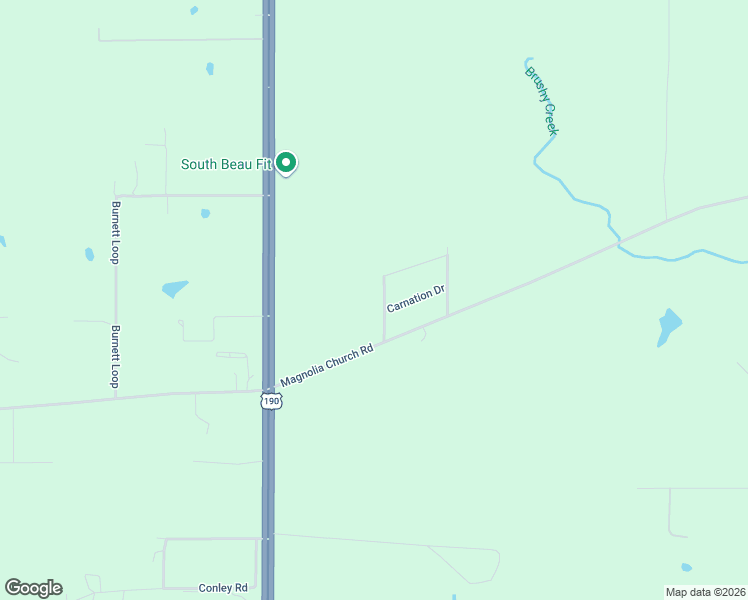 map of restaurants, bars, coffee shops, grocery stores, and more near 285 Magnolia Church Road in Ragley