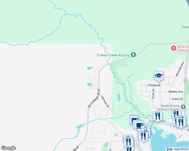 map of restaurants, bars, coffee shops, grocery stores, and more near 20 Kelly Way in Valparaiso