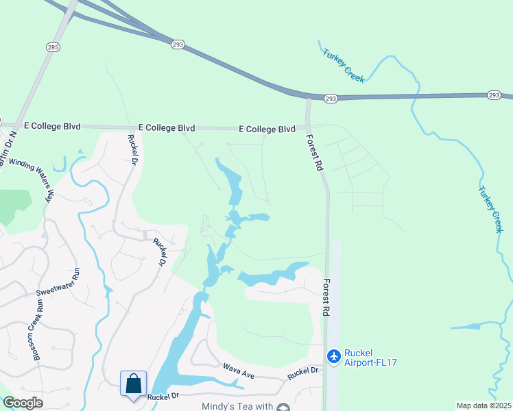 map of restaurants, bars, coffee shops, grocery stores, and more near 844 Lake Amick Drive in Niceville
