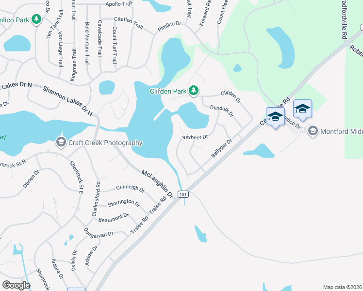map of restaurants, bars, coffee shops, grocery stores, and more near 4647 Inisheer Drive in Tallahassee