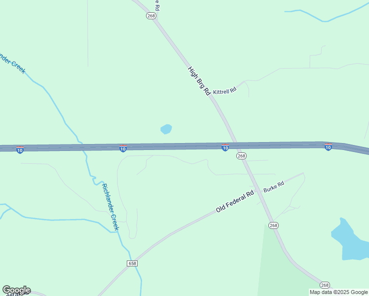 map of restaurants, bars, coffee shops, grocery stores, and more near Highway 8 in Gadsden County