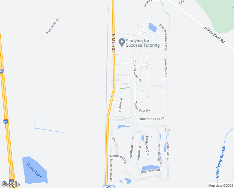 map of restaurants, bars, coffee shops, grocery stores, and more near 59 Myrtle Bank Court in Jacksonville