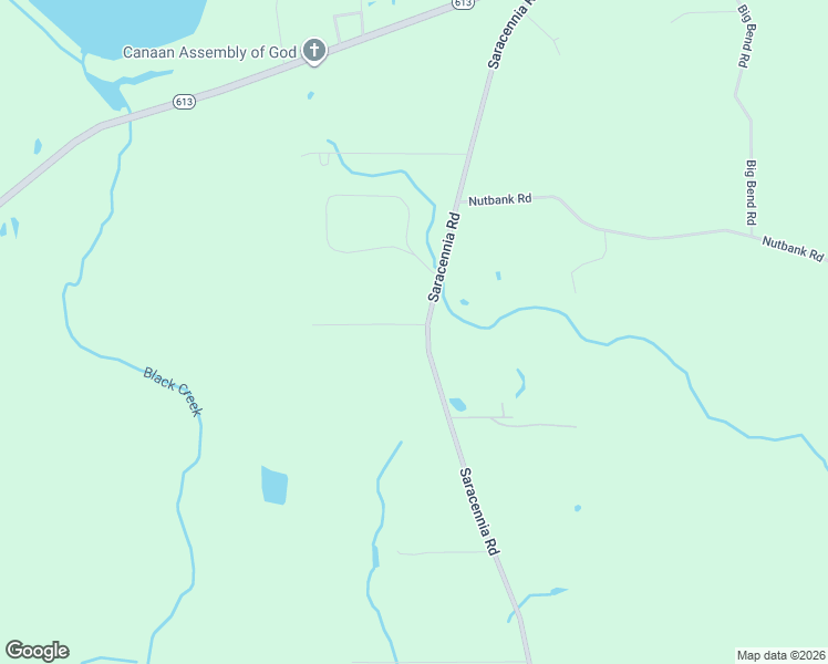 map of restaurants, bars, coffee shops, grocery stores, and more near 13005 Saracennia Road in Moss Point