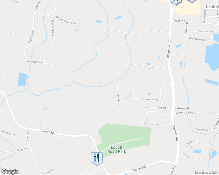 map of restaurants, bars, coffee shops, grocery stores, and more near 8655 Rome Drive in Baton Rouge