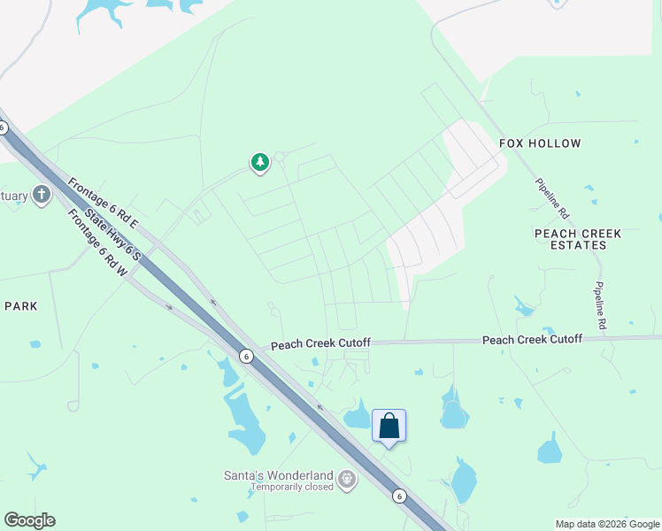 map of restaurants, bars, coffee shops, grocery stores, and more near 503 Peach Creek Cut Off in College Station