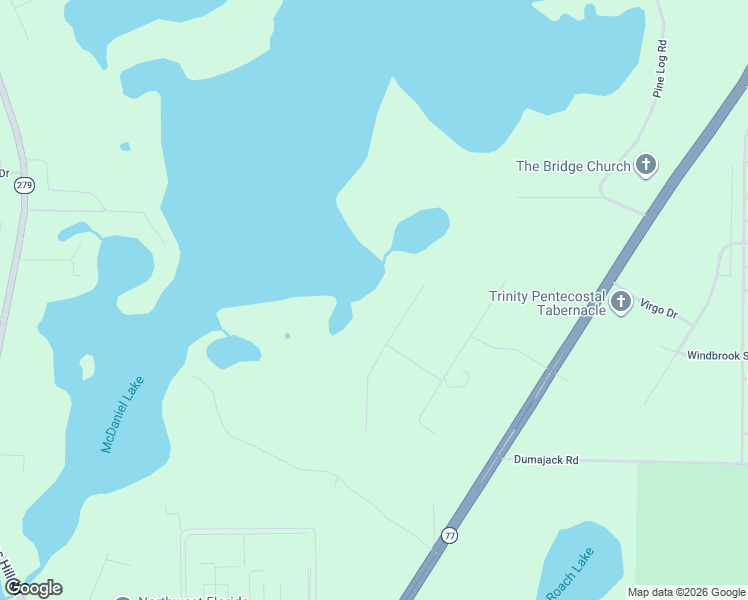 map of restaurants, bars, coffee shops, grocery stores, and more near 4112 Sunrise Trail in Chipley