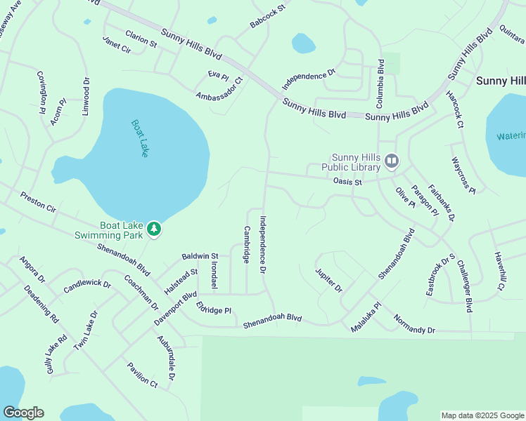 map of restaurants, bars, coffee shops, grocery stores, and more near Independence Drive in Chipley