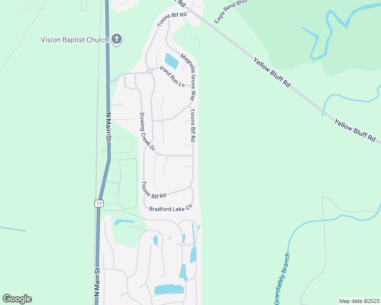 map of restaurants, bars, coffee shops, grocery stores, and more near 168 Wild Plum Court in Jacksonville