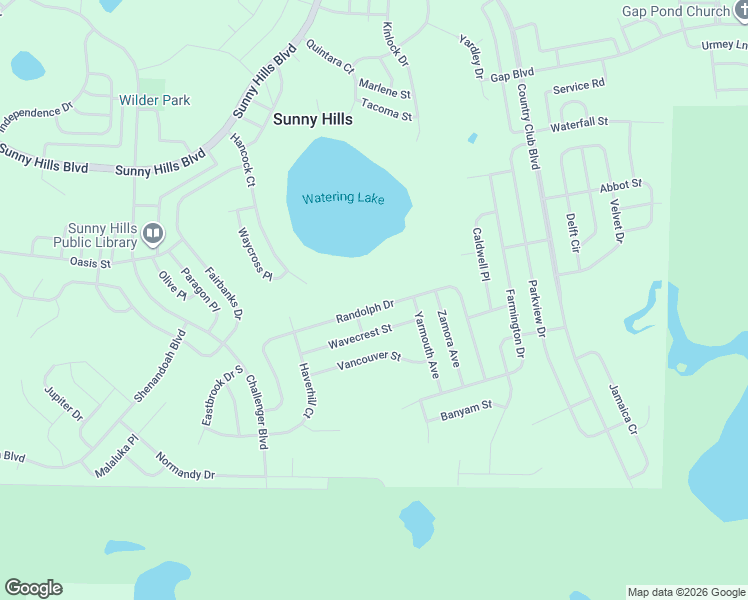 map of restaurants, bars, coffee shops, grocery stores, and more near 1717 Randolph Drive in Chipley