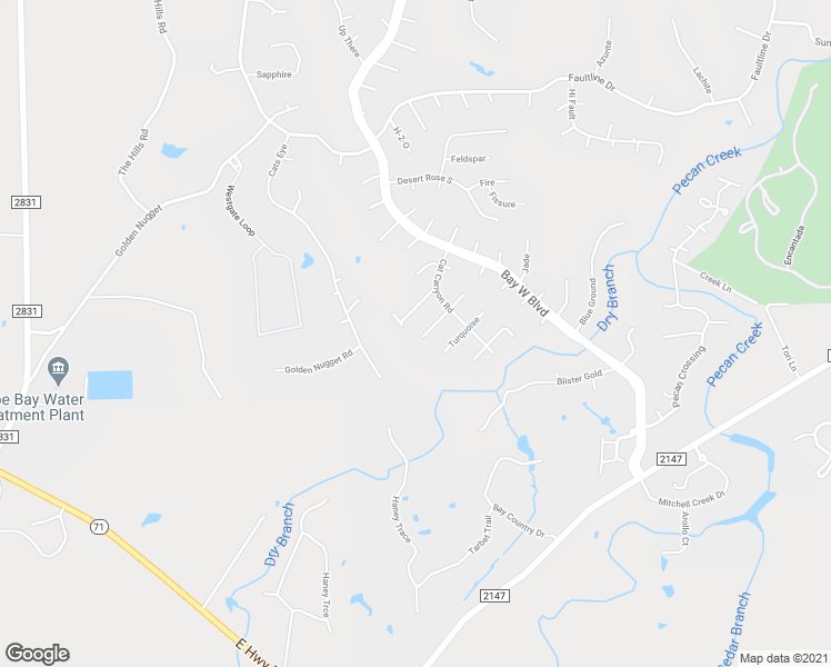 map of restaurants, bars, coffee shops, grocery stores, and more near 410 Quartz Way in Horseshoe Bay