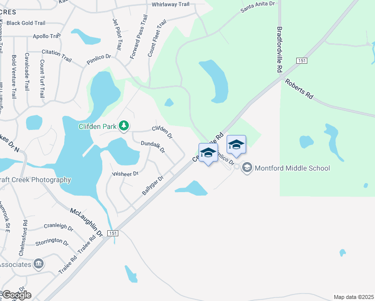 map of restaurants, bars, coffee shops, grocery stores, and more near 4925 Ballygar Drive in Tallahassee
