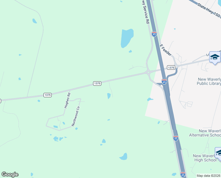 map of restaurants, bars, coffee shops, grocery stores, and more near 24 Krystyniak Road in New Waverly